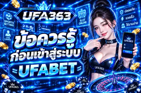 ข้อควรรู้ก่อนเข้าสู่ระบบ UFABET